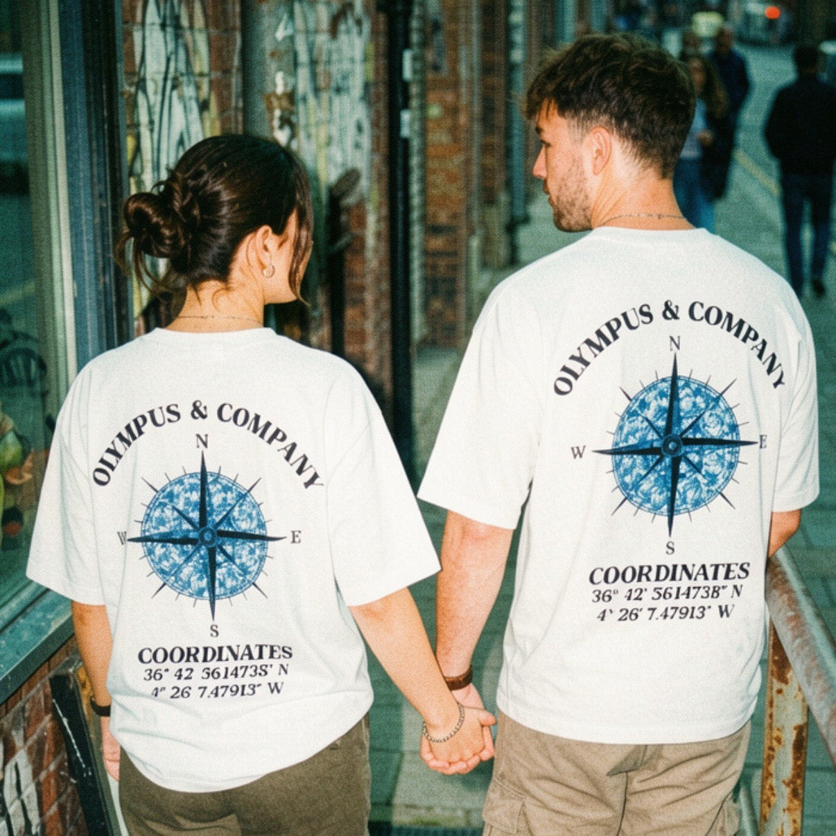 OLYMPS T-SHIRT "BLUE MERIDIAN"