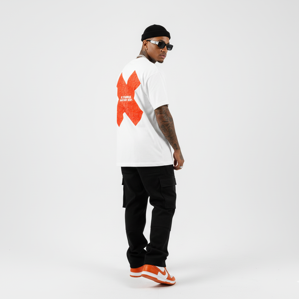 OVERSIZE HEAVYWEIGHT RED CANVAS