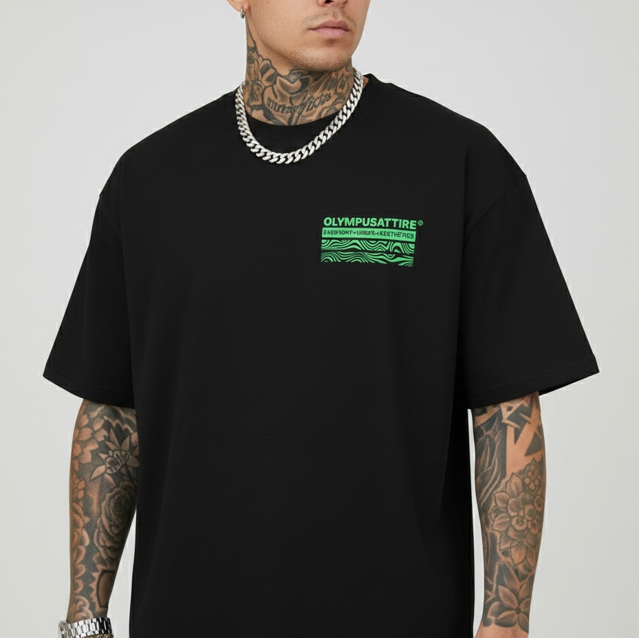 OLYMPS T-SHIRT "SIGNAL BLACK"