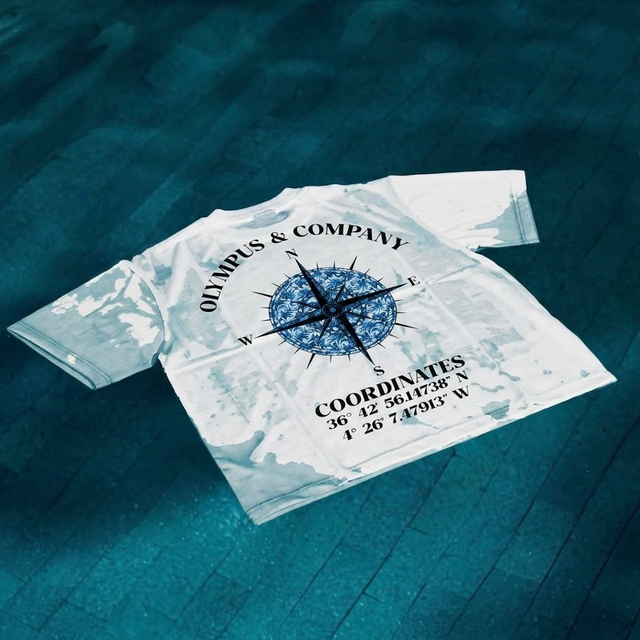 OLYMPS T-SHIRT "BLUE MERIDIAN"